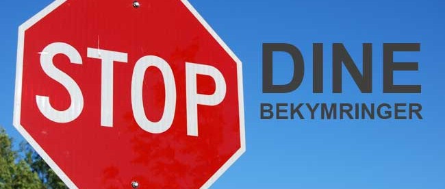 stop dine bekymringer stop dine bekymringer